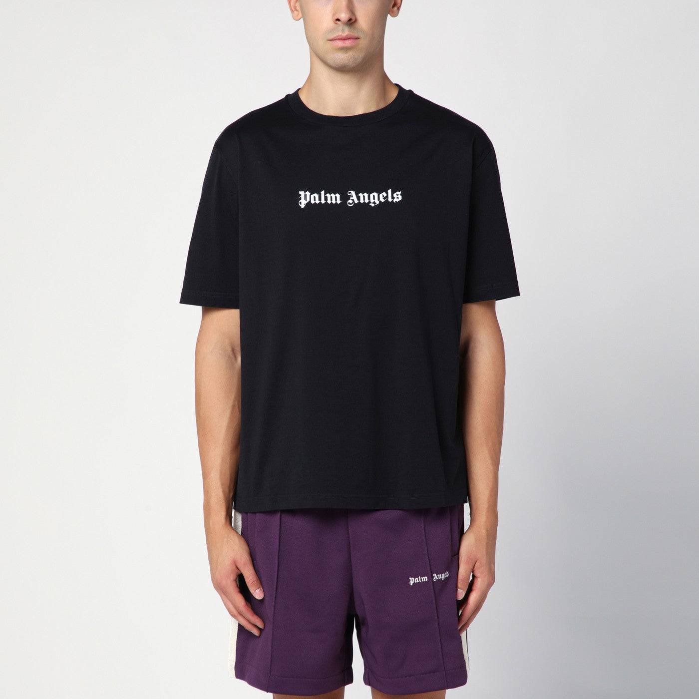 Palm Angels Logo T Shirt Black