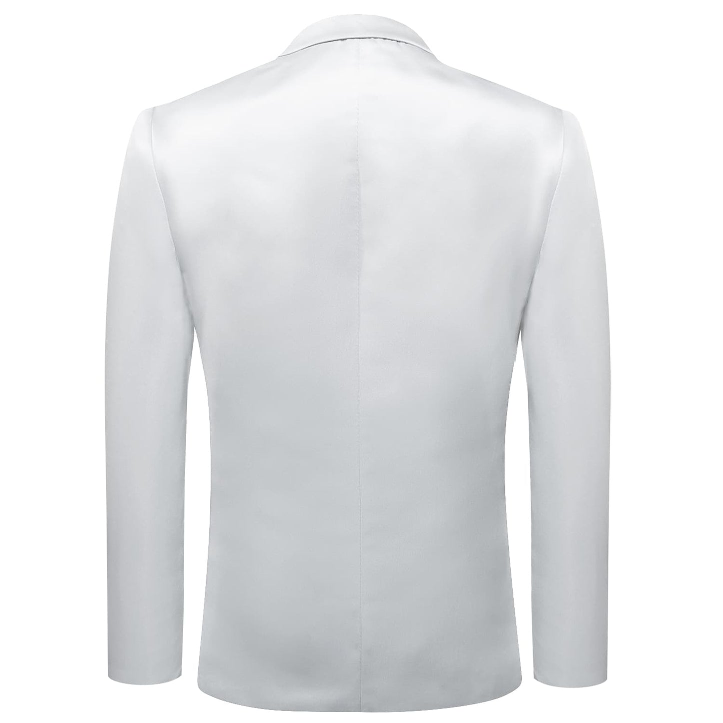 Blazer Slive Grey Men's Wedding Business Solid Top Men Suit