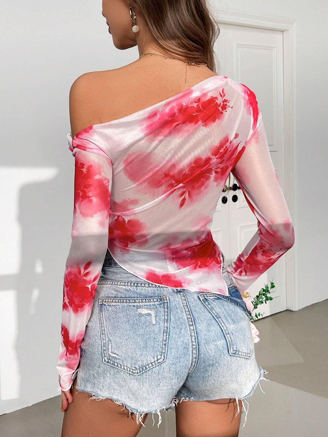 Firerie Women'S Asymmetrical Hem T-Shirt