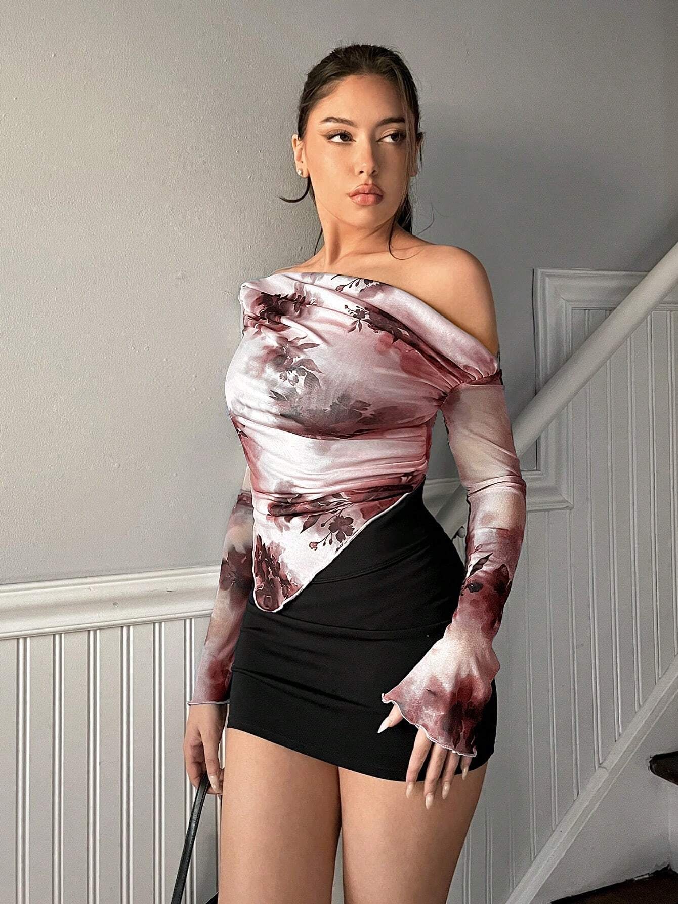 Firerie Women'S Asymmetrical Hem T-Shirt