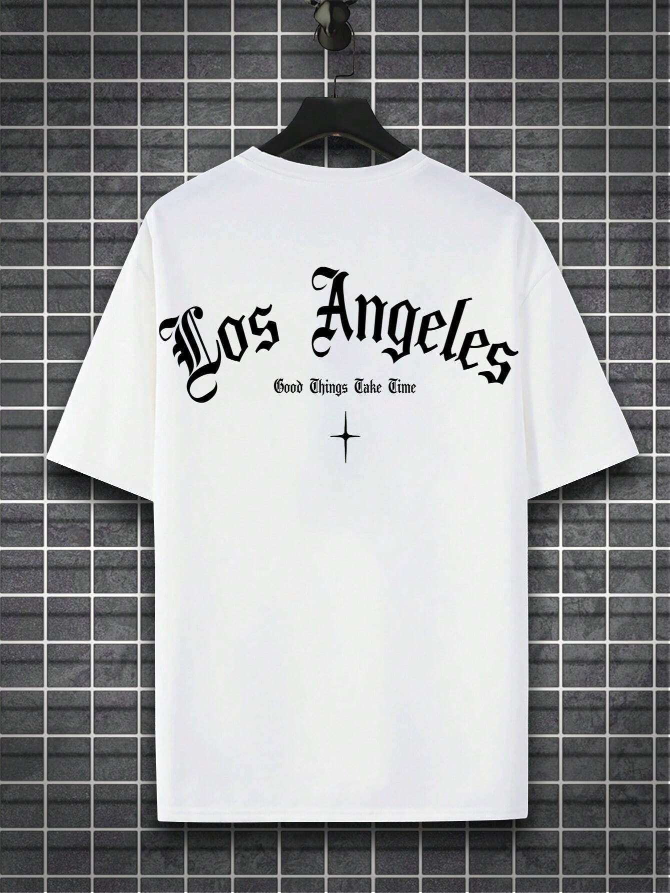 Manfinity EMRG Men'S Letter Printed T-Shirt