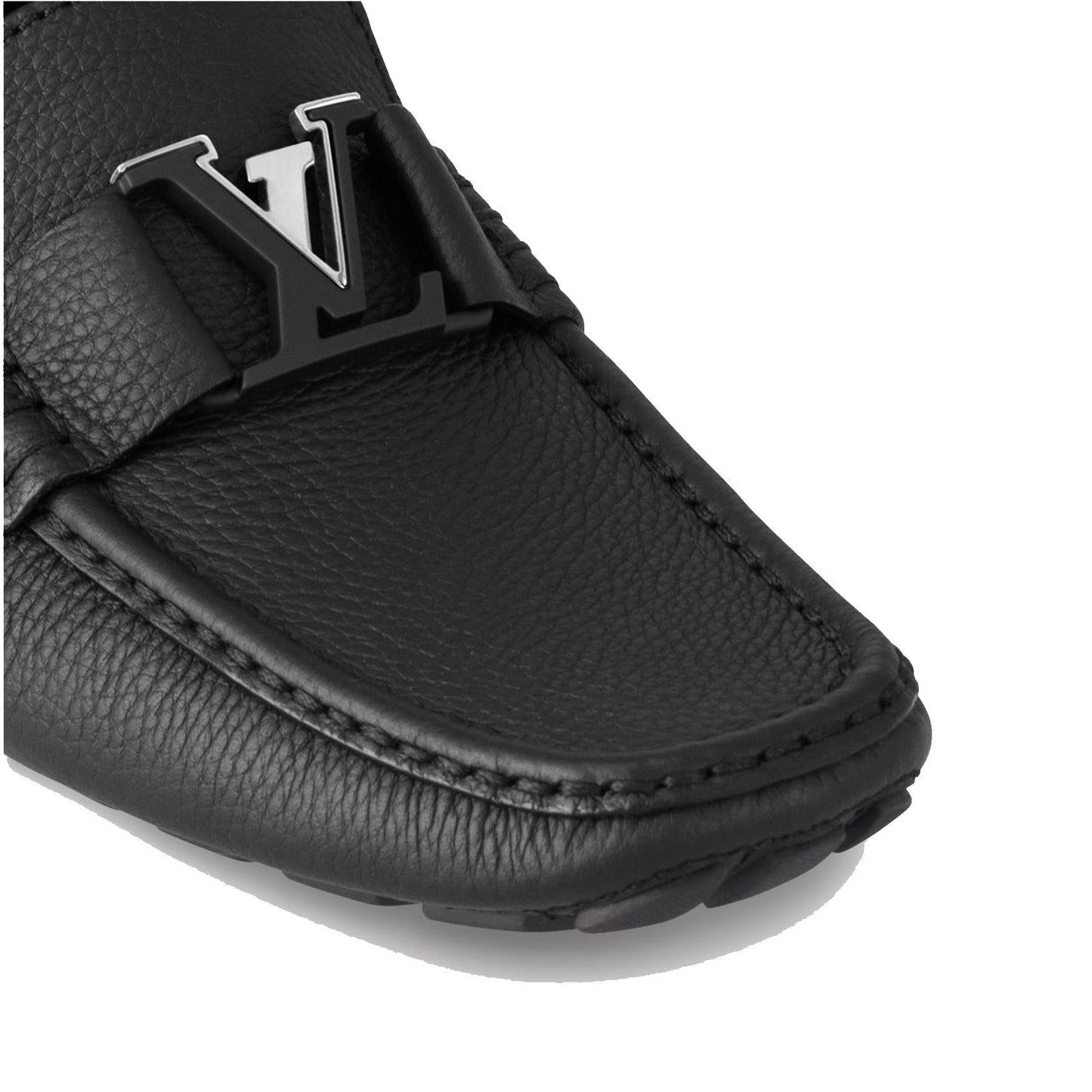 LV Monte Carlo Moccasin Black/Silver - Jango Mall
