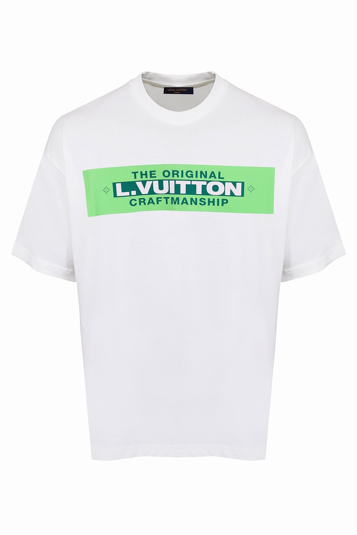 LOUIS VUITTON CRAFTMANSHIP WHITE T-SHIRT