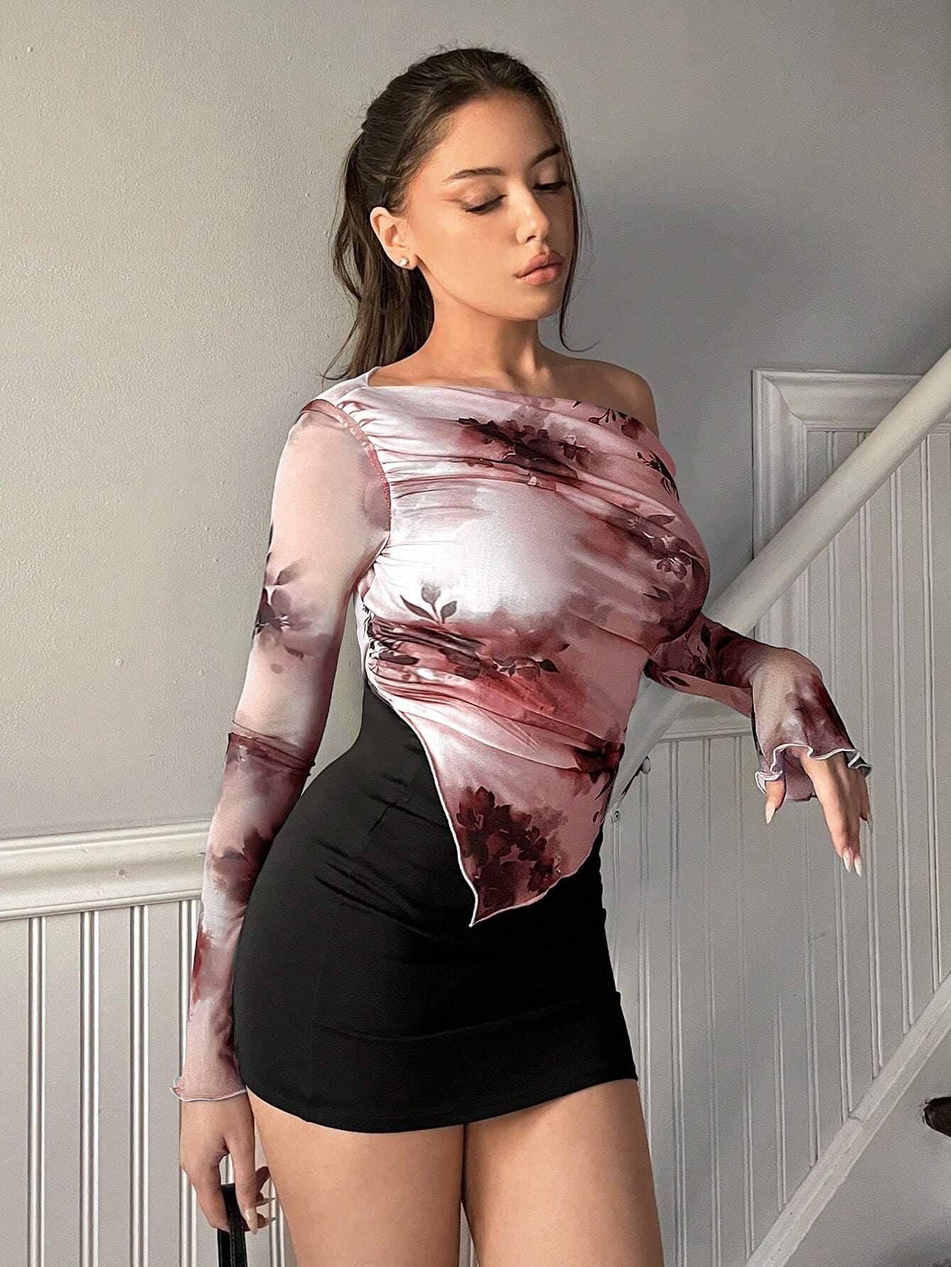 Firerie Women'S Asymmetrical Hem T-Shirt