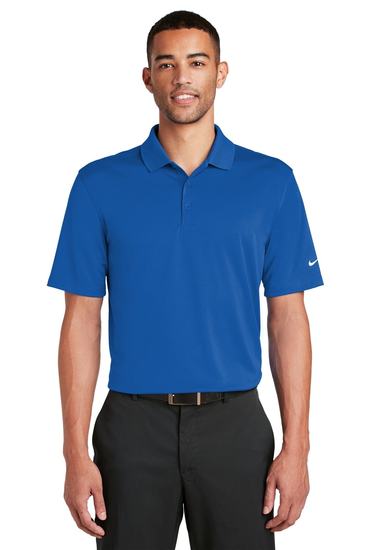 Nike Dri-FIT Classic Fit Players Polo with Flat Knit Collar. 838956 - iSignShop
