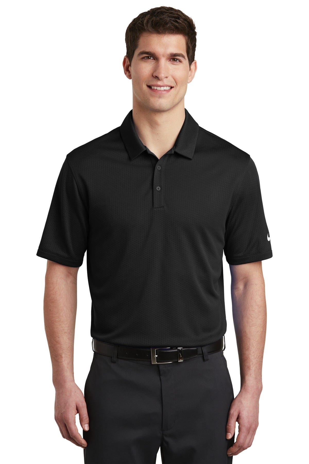 Nike Dri-FIT Hex Textured Polo. NKAH6266 - iSignShop