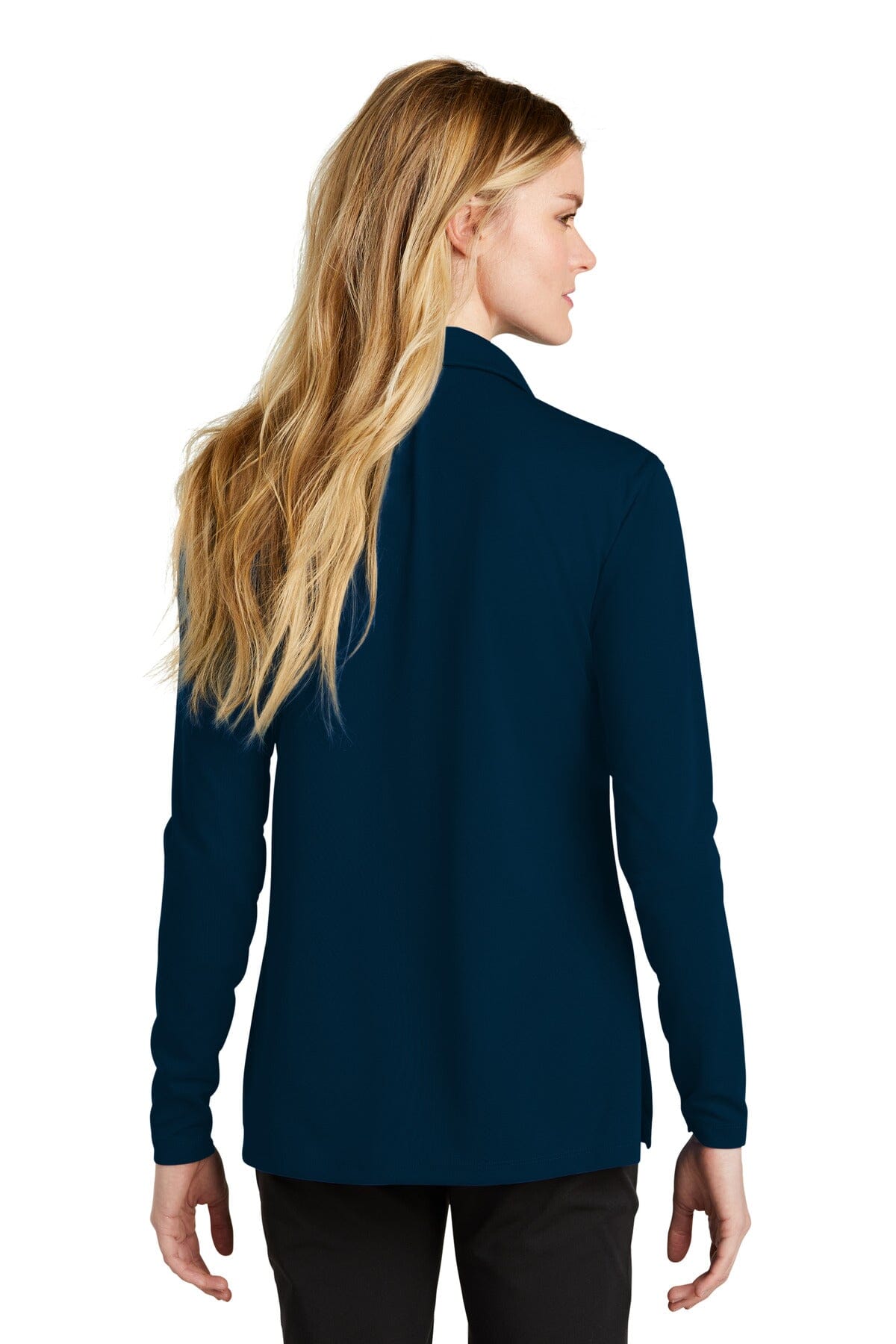 Nike Ladies Dri-FIT Micro Pique 2.0 Long Sleeve Polo NKDC2105 - iSignShop