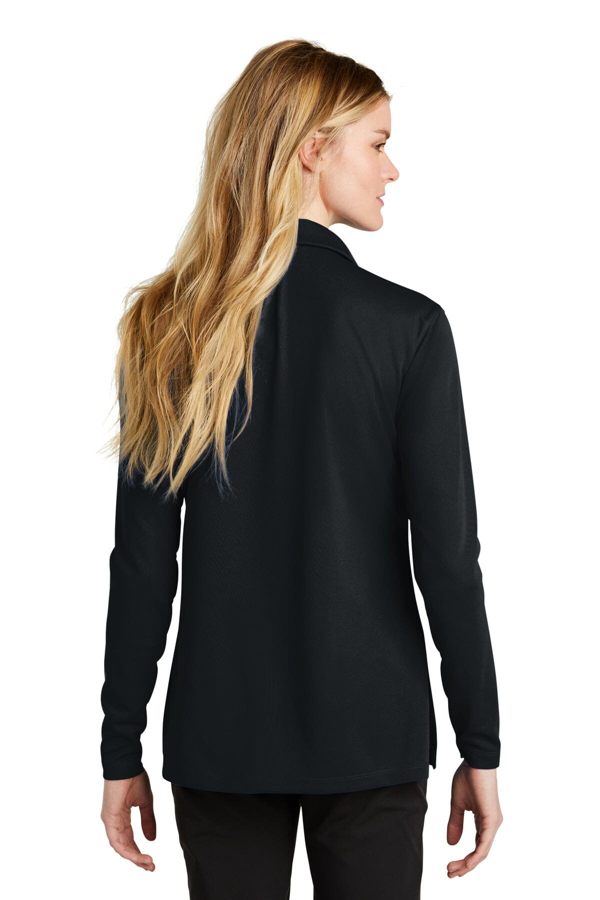 Nike Ladies Dri-FIT Micro Pique 2.0 Long Sleeve Polo NKDC2105 - iSignShop