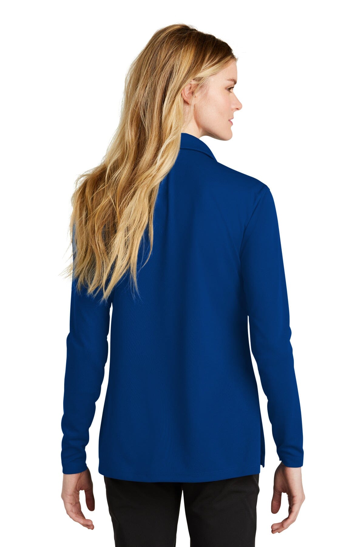 Nike Ladies Dri-FIT Micro Pique 2.0 Long Sleeve Polo NKDC2105 - iSignShop