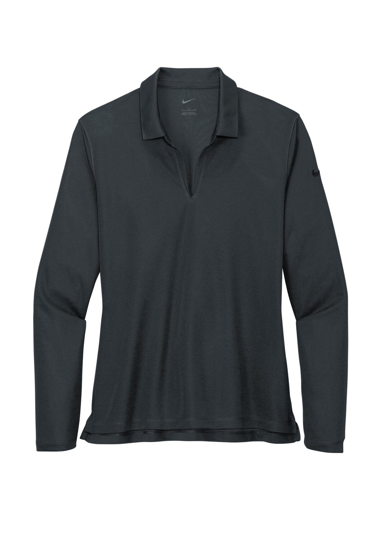 Nike Ladies Dri-FIT Micro Pique 2.0 Long Sleeve Polo NKDC2105 - iSignShop