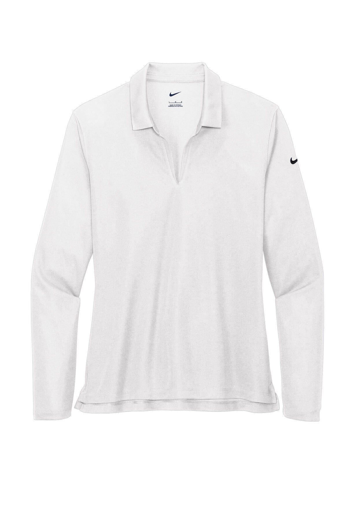 Nike Ladies Dri-FIT Micro Pique 2.0 Long Sleeve Polo NKDC2105 - iSignShop