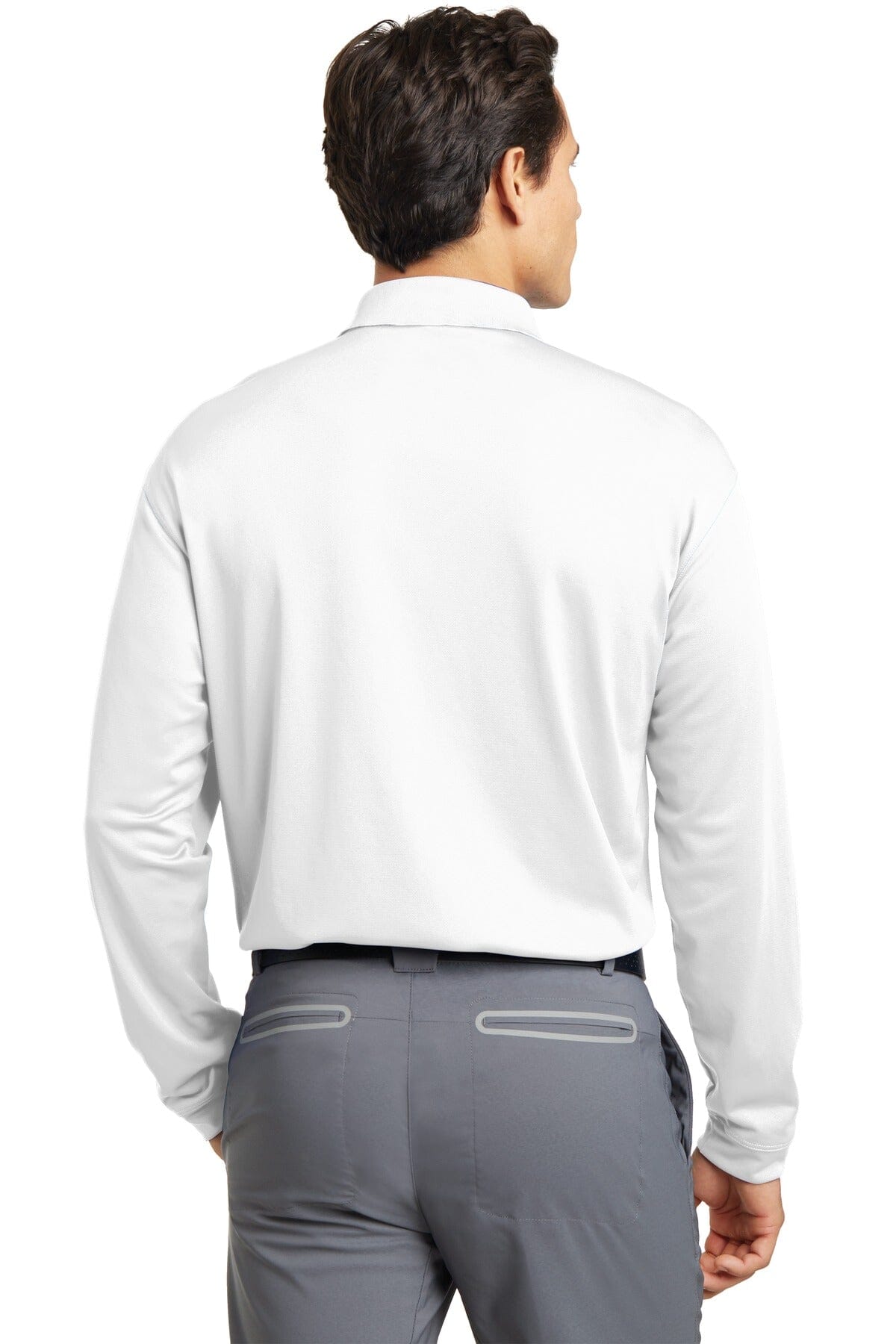 Nike Long Sleeve Dri-FIT Stretch Tech Polo. 466364 - iSignShop