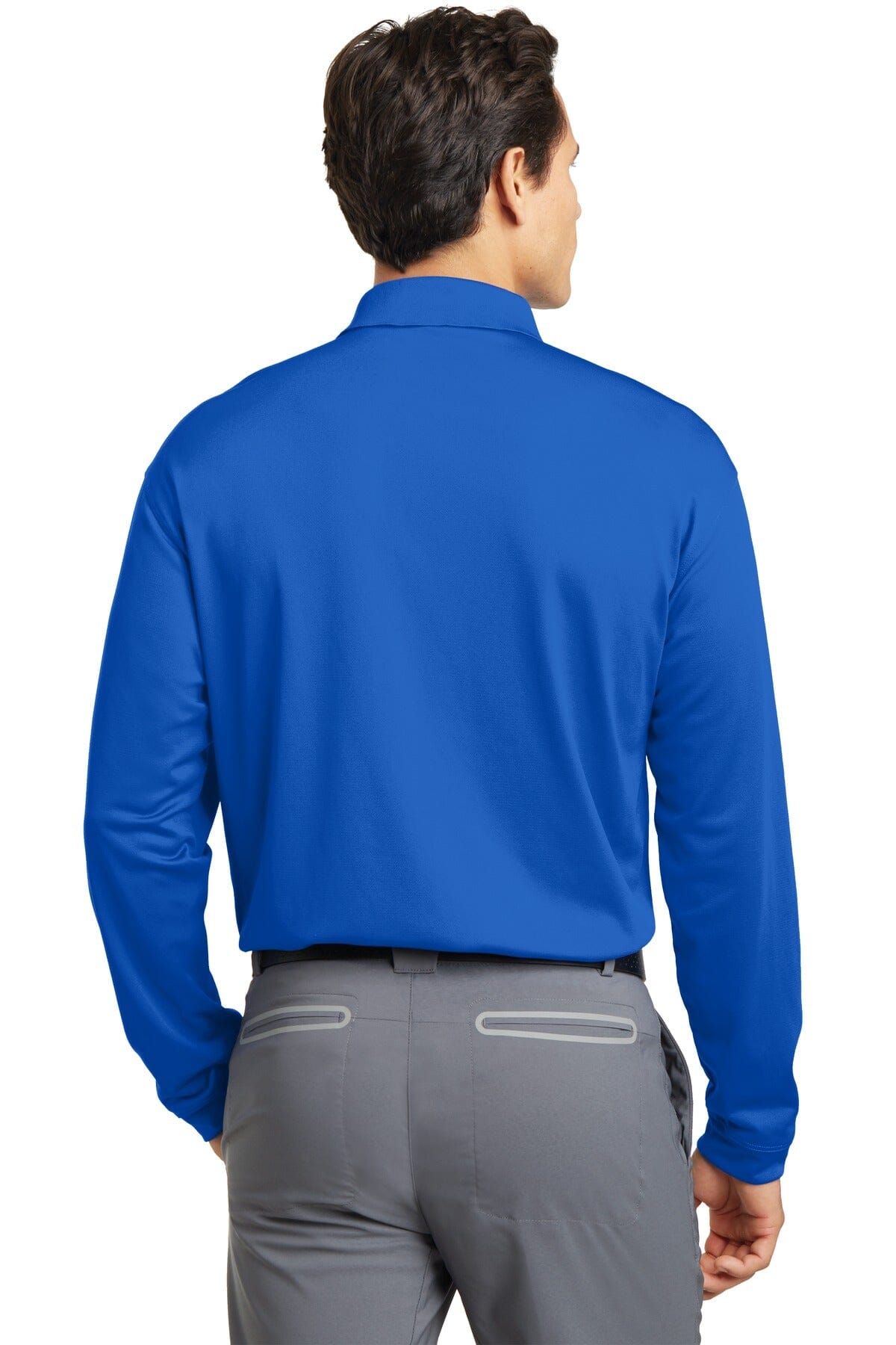 Nike Long Sleeve Dri-FIT Stretch Tech Polo. 466364 - iSignShop