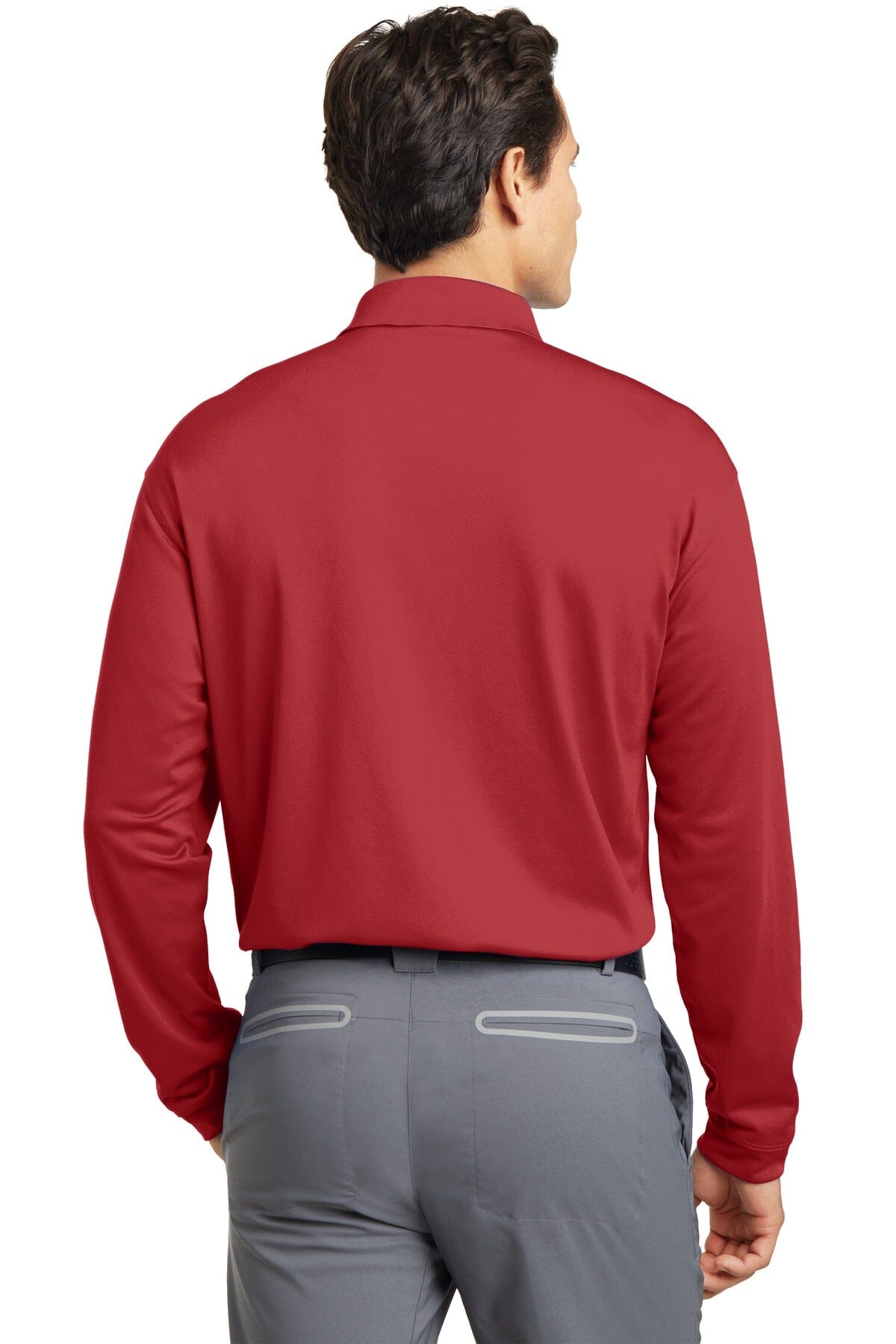 Nike Long Sleeve Dri-FIT Stretch Tech Polo. 466364 - iSignShop
