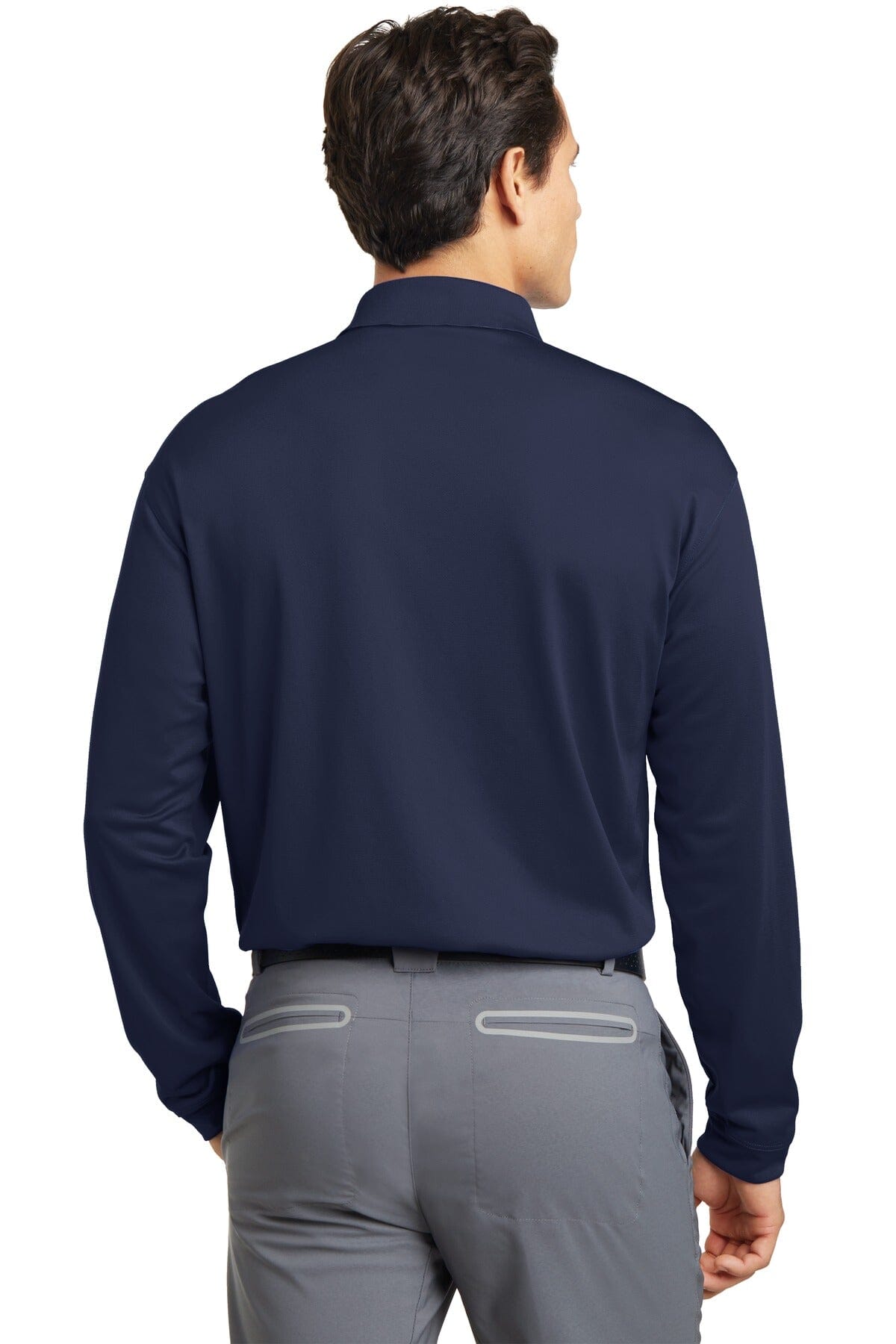 Nike Long Sleeve Dri-FIT Stretch Tech Polo. 466364 - iSignShop