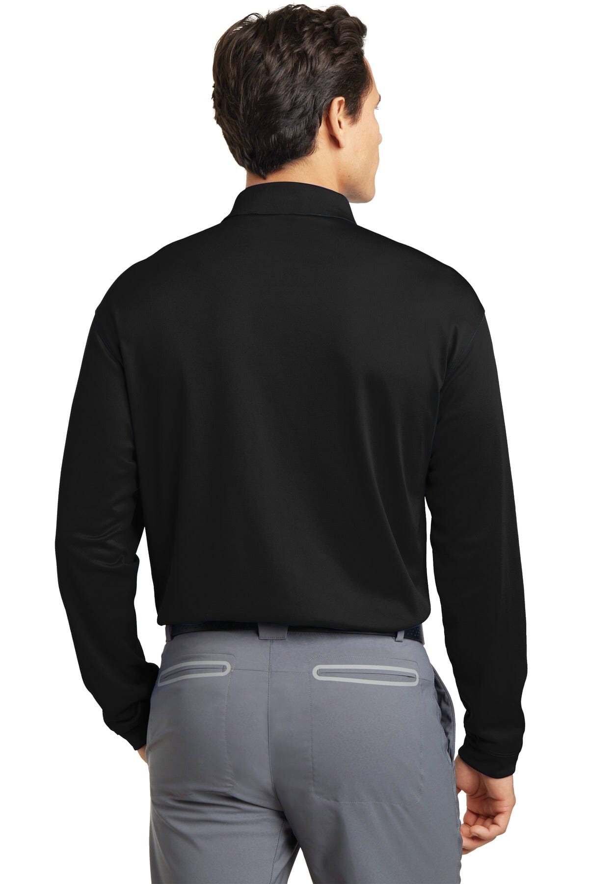 Nike Long Sleeve Dri-FIT Stretch Tech Polo. 466364 - iSignShop