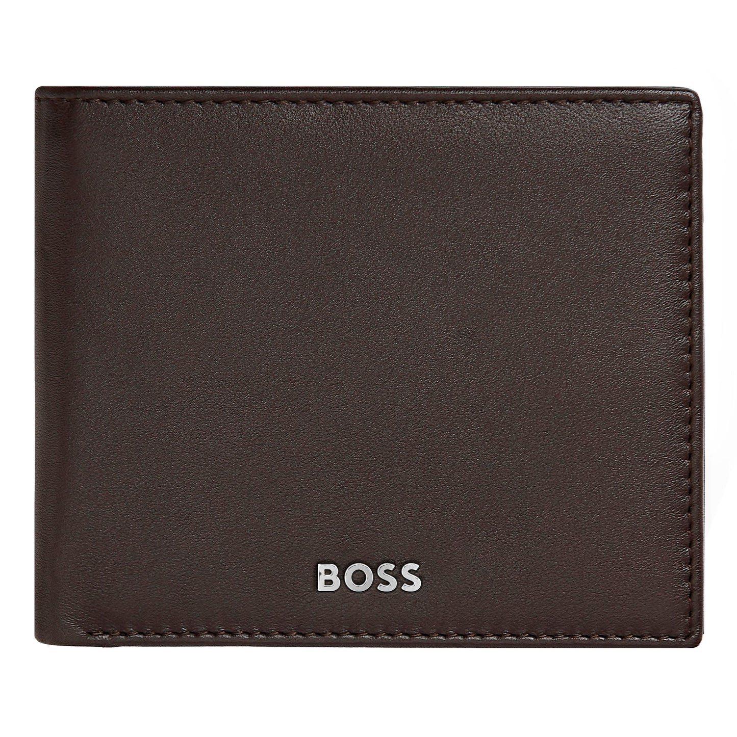Hugo Boss Brieftasche mit Klappe Classic Smooth Brown