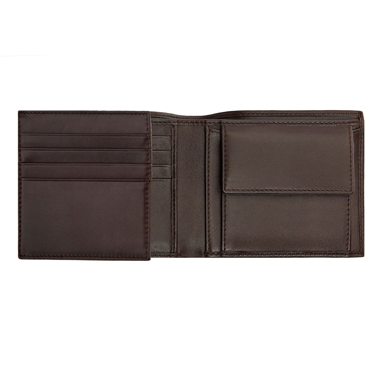 Hugo Boss Brieftasche mit Klappe Classic Smooth Brown