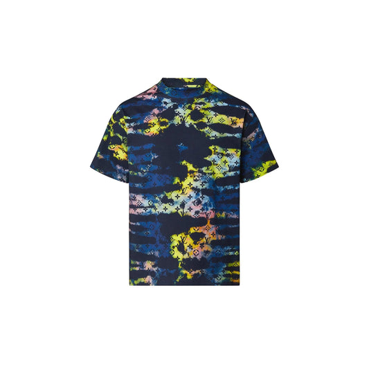 LOUIS VUITTON MONOGRAM TIE & DYE MULTICOLOR PRINTED T-SHIRT