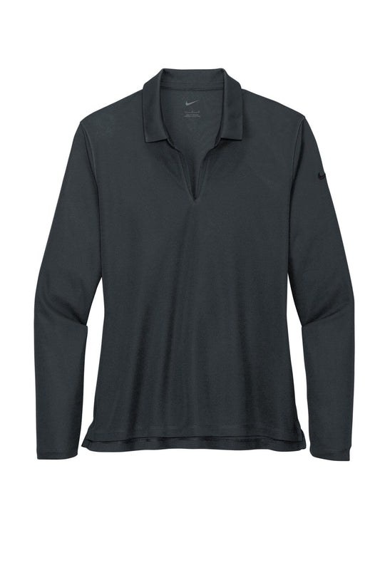 Nike Ladies Dri-FIT Micro Pique 2.0 Long Sleeve Polo NKDC2105 - iSignShop